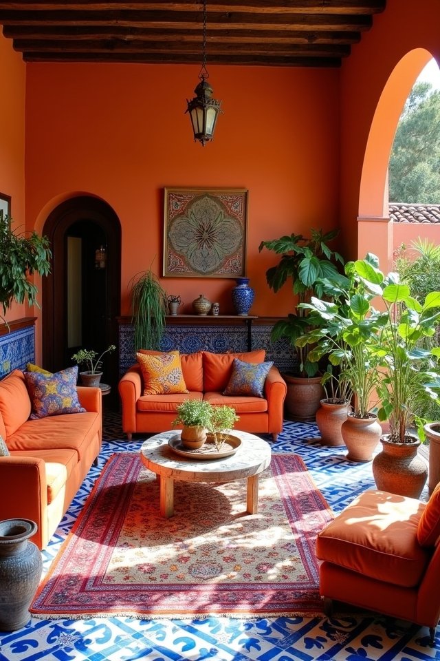 vibrant playful spanish decor