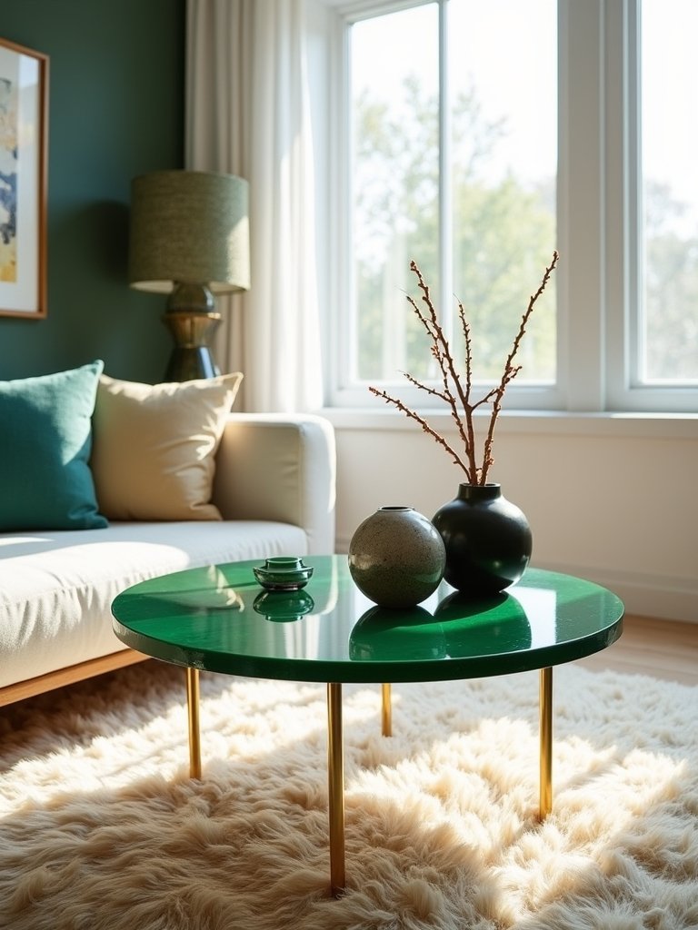 vibrant statement centre tables