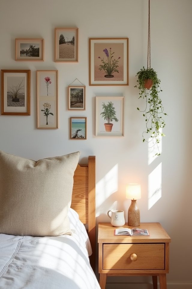 vibrant storytelling photo wall