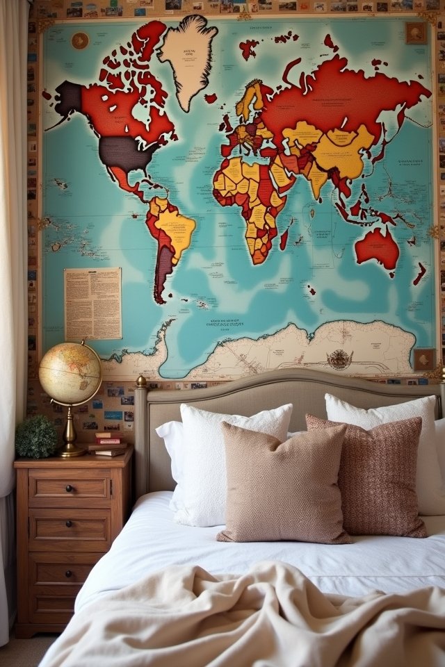 vibrant travel memories collage