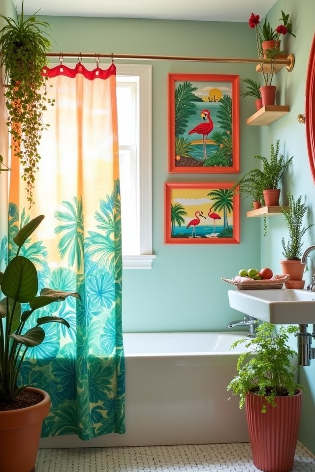 vibrant tropical decor inspiration