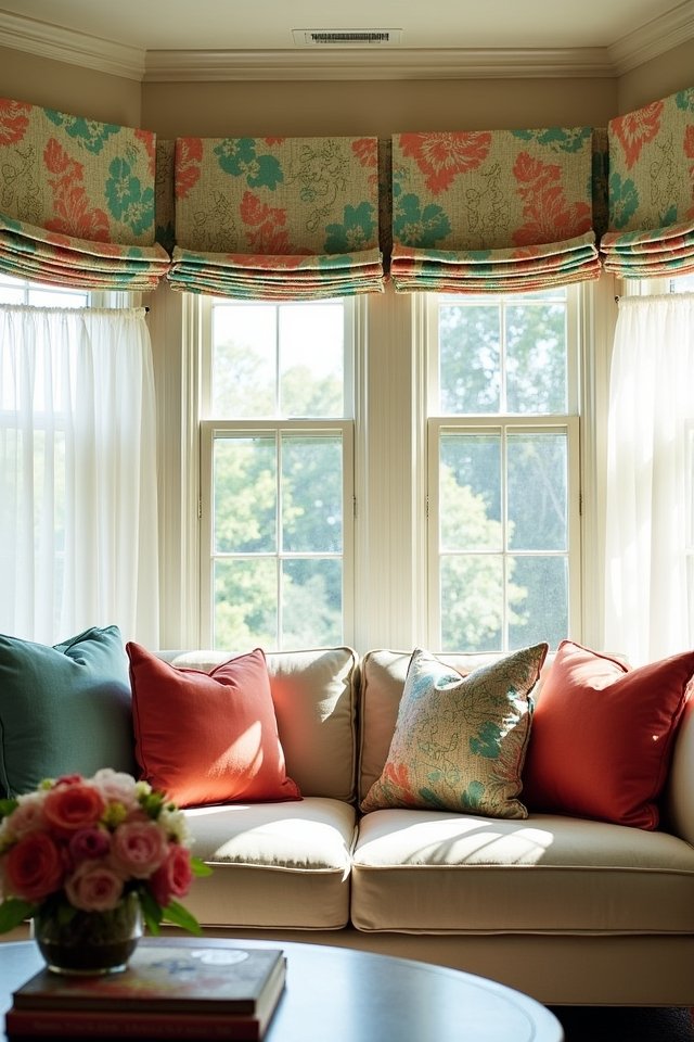 vibrant valances for personality