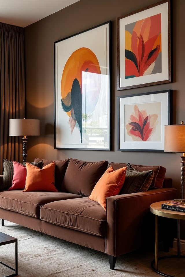 vibrant wall art ideas