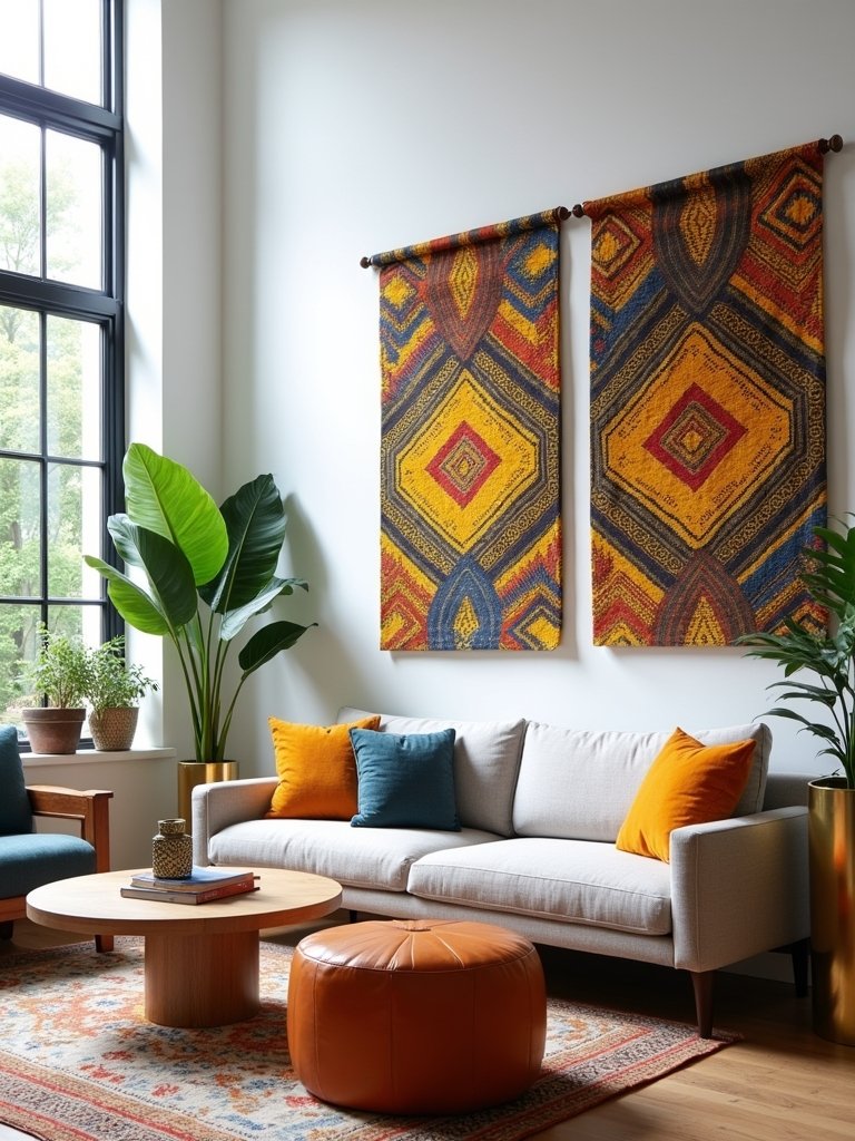 vibrant wall art ideas