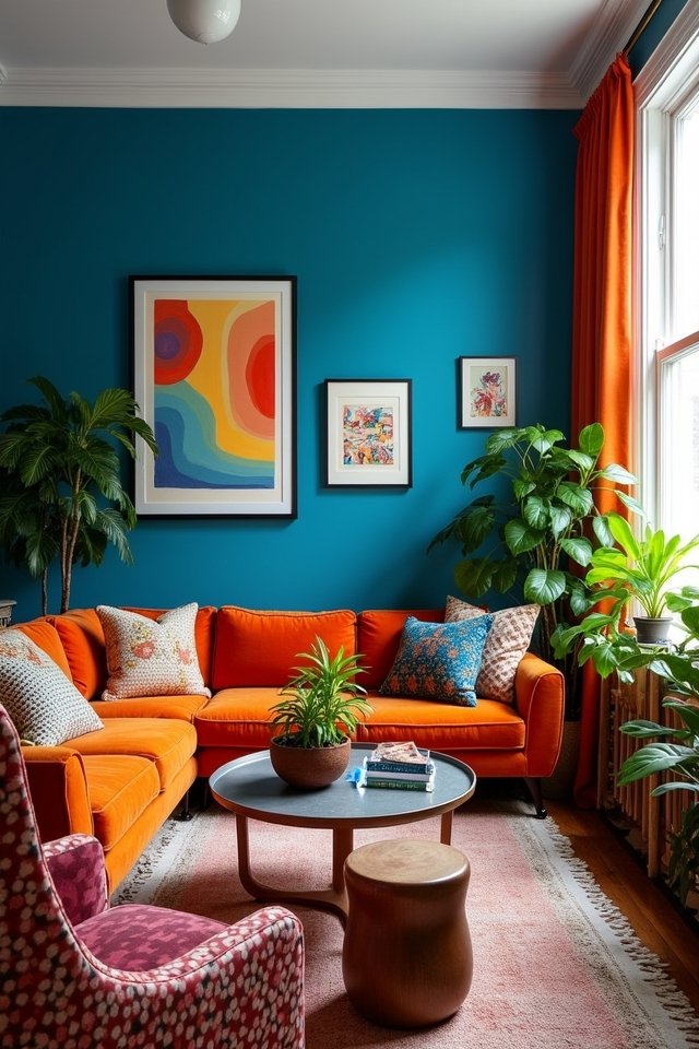 vibrant walls enhance spaces