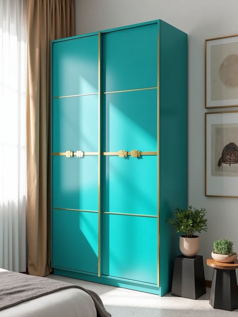 vibrant wardrobes unique style