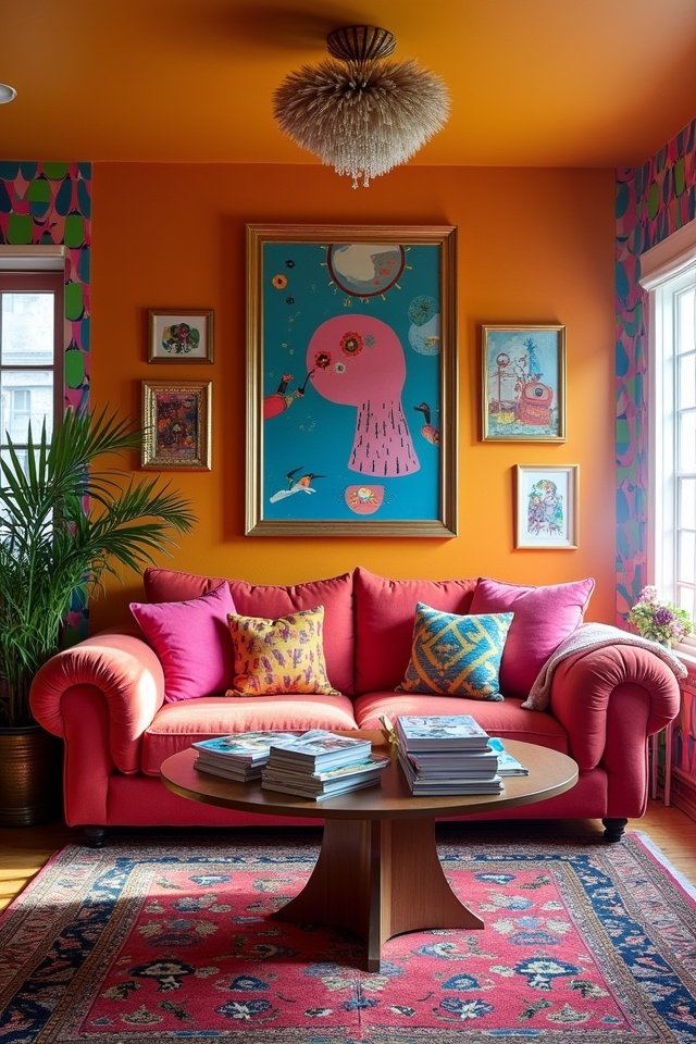 vibrant whimsical home decor