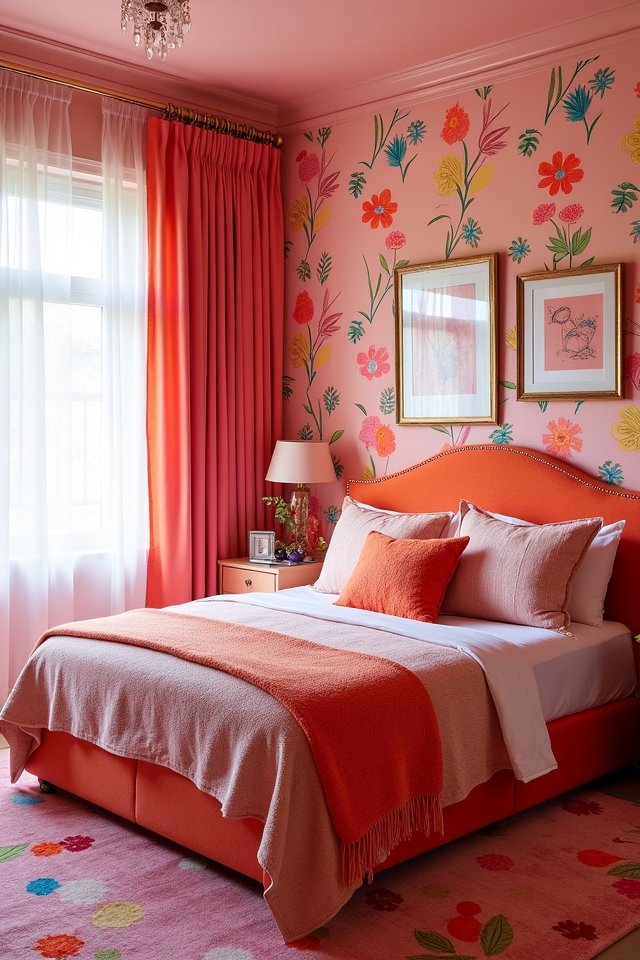 vibrant whimsical wallpaper patterns