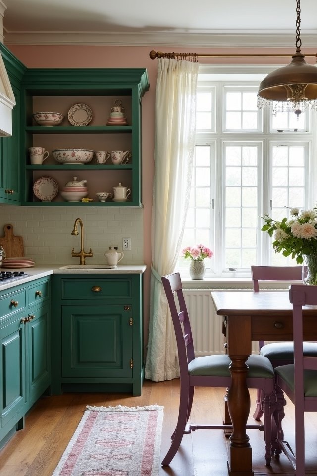 victorian kitchen color palette