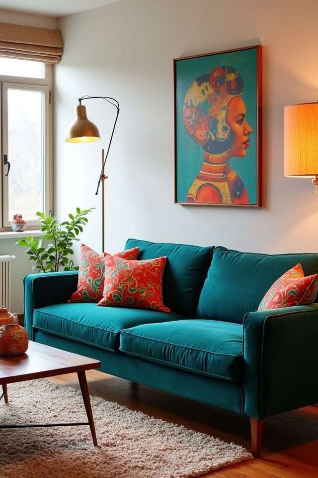 vintage accessories enhance decor