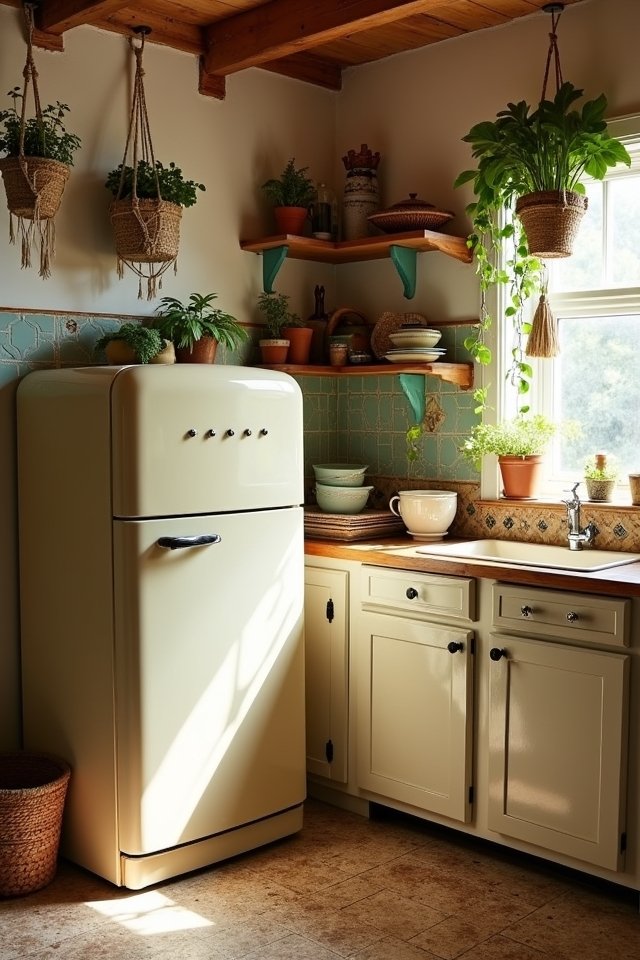 vintage appliances enhance kitchens