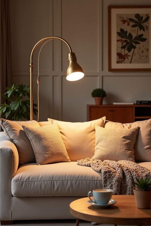 vintage arc lamp elegance