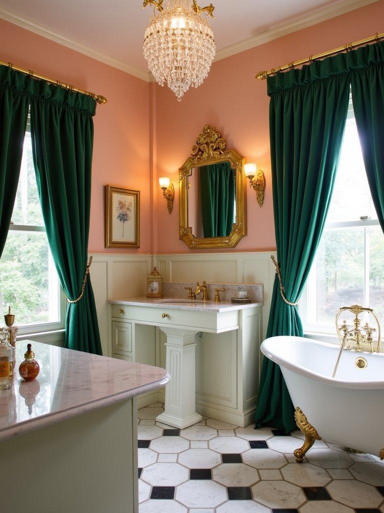 vintage bathroom elegance reimagined