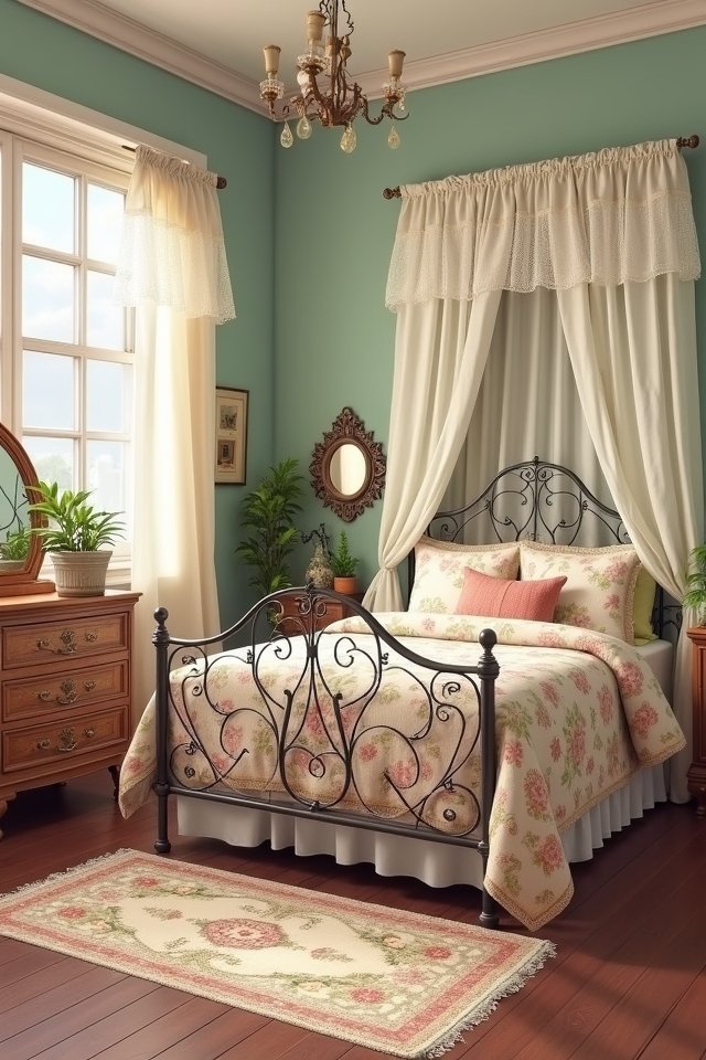 vintage bedroom nostalgia elegance