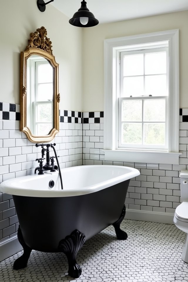 vintage black and white elegance