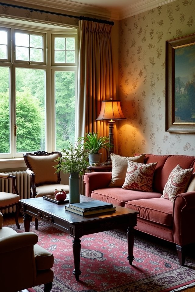 vintage charm and warmth