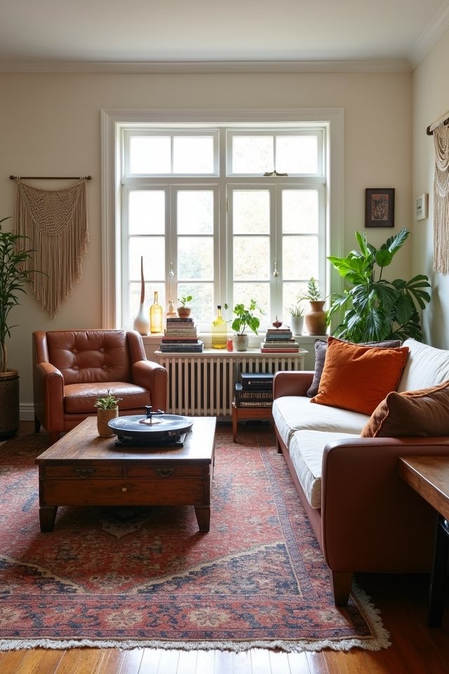 vintage charm enhances decor