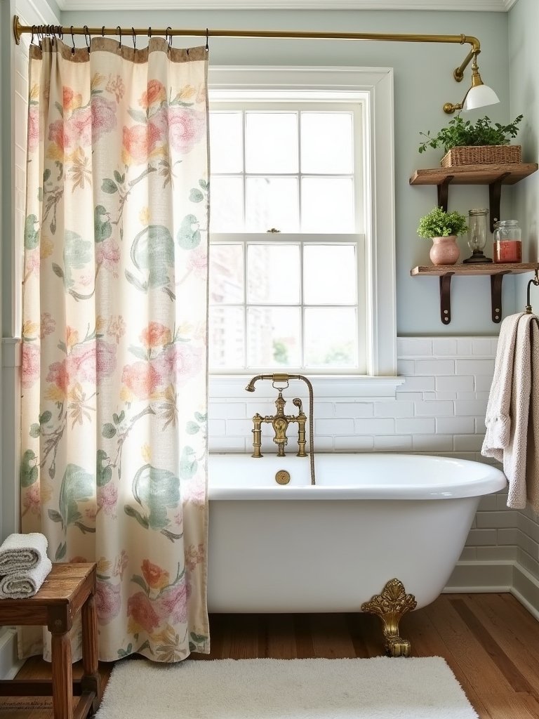vintage charm for bathrooms