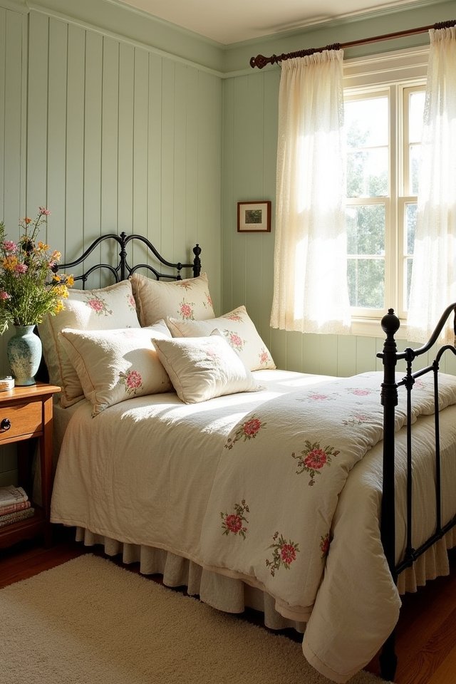 vintage charm for bedding