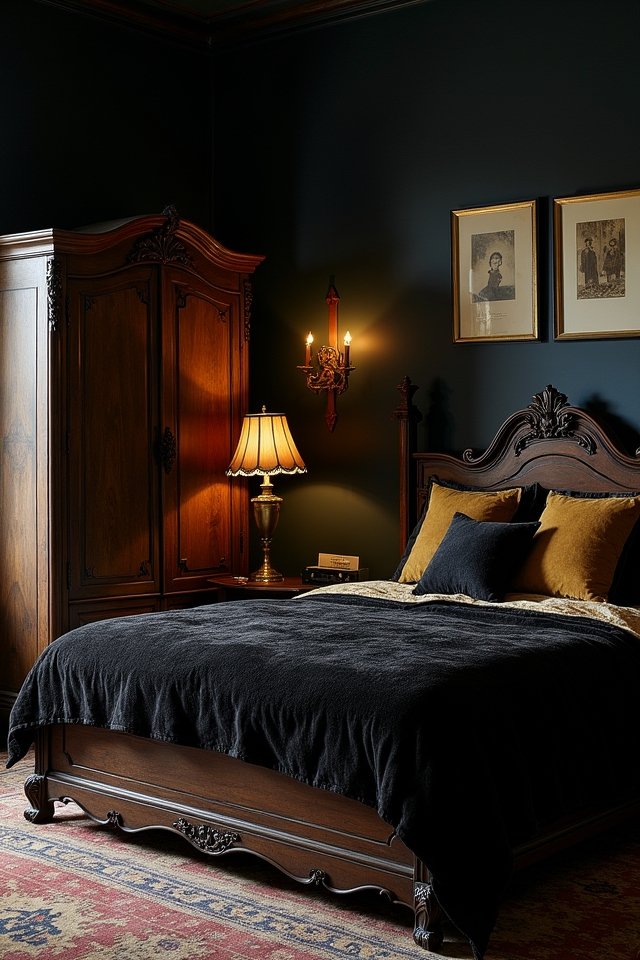 vintage charm for bedrooms