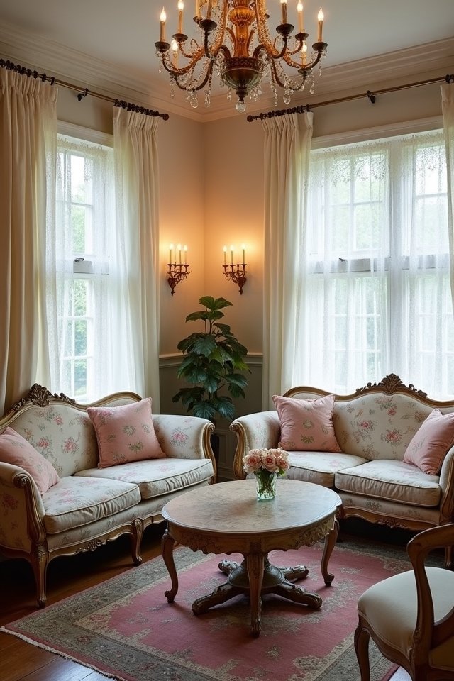 vintage charm for living room