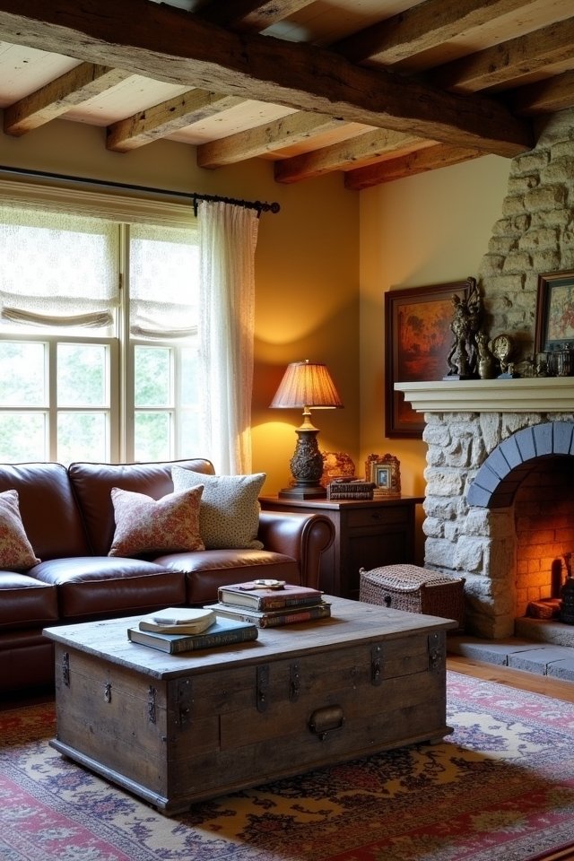 vintage charm for living room