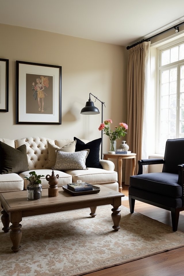 vintage charm for living rooms
