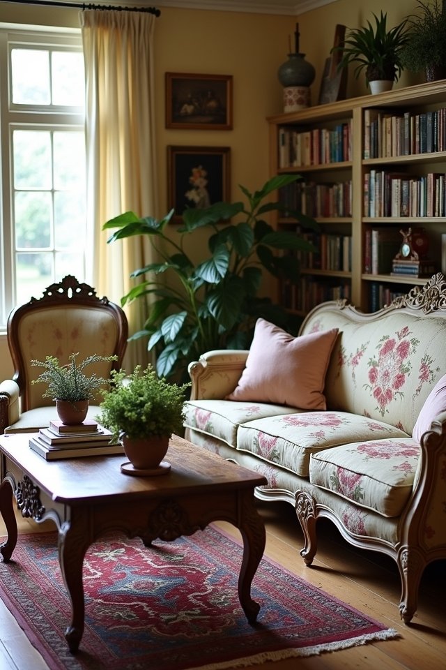 vintage charm for living spaces
