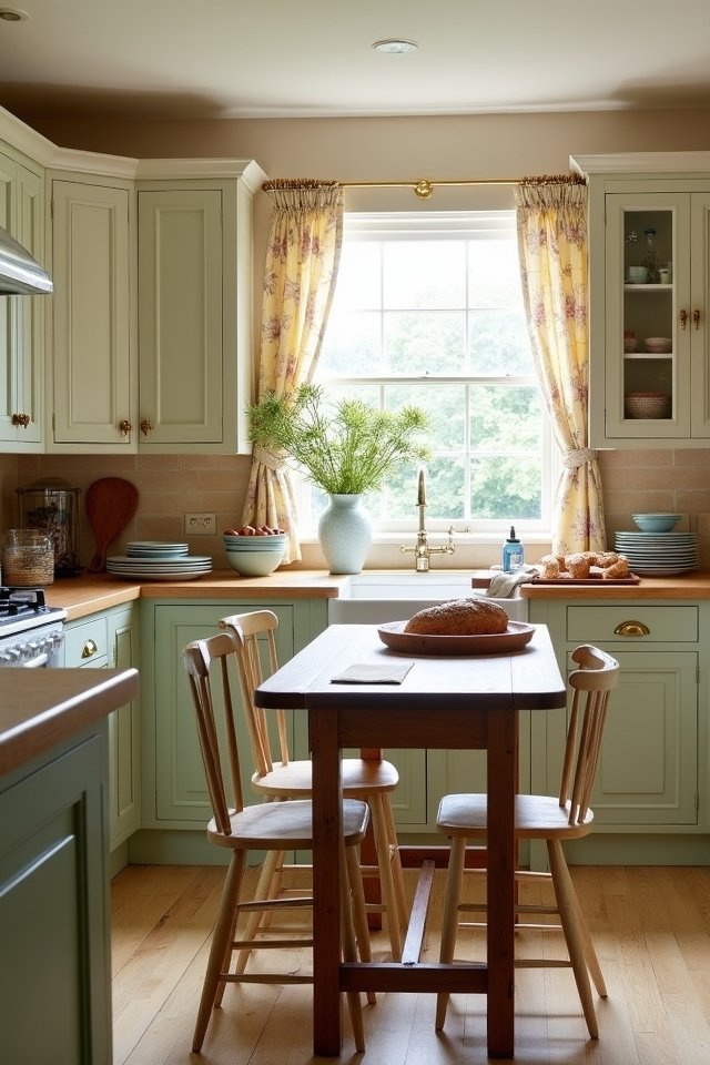 vintage charm in cabinetry