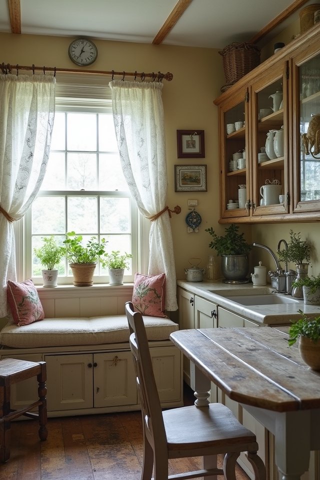 vintage charm in kitchen