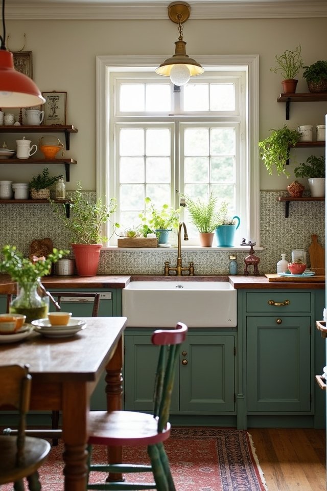 vintage charm in kitchens