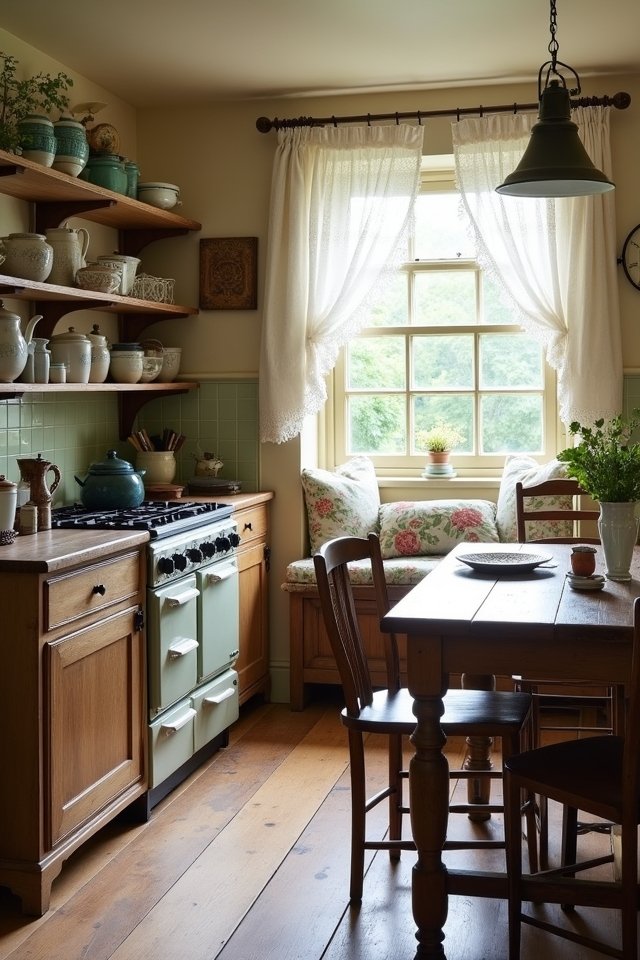 vintage charm in kitchens