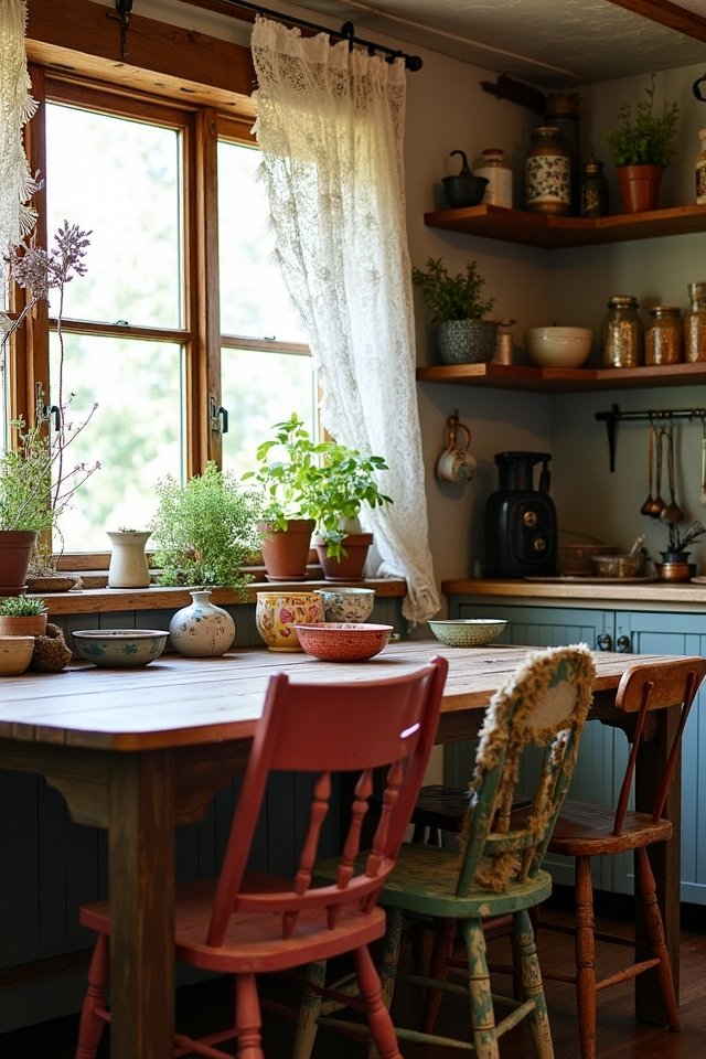 vintage charm in kitchens