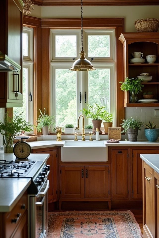 vintage charm in kitchens