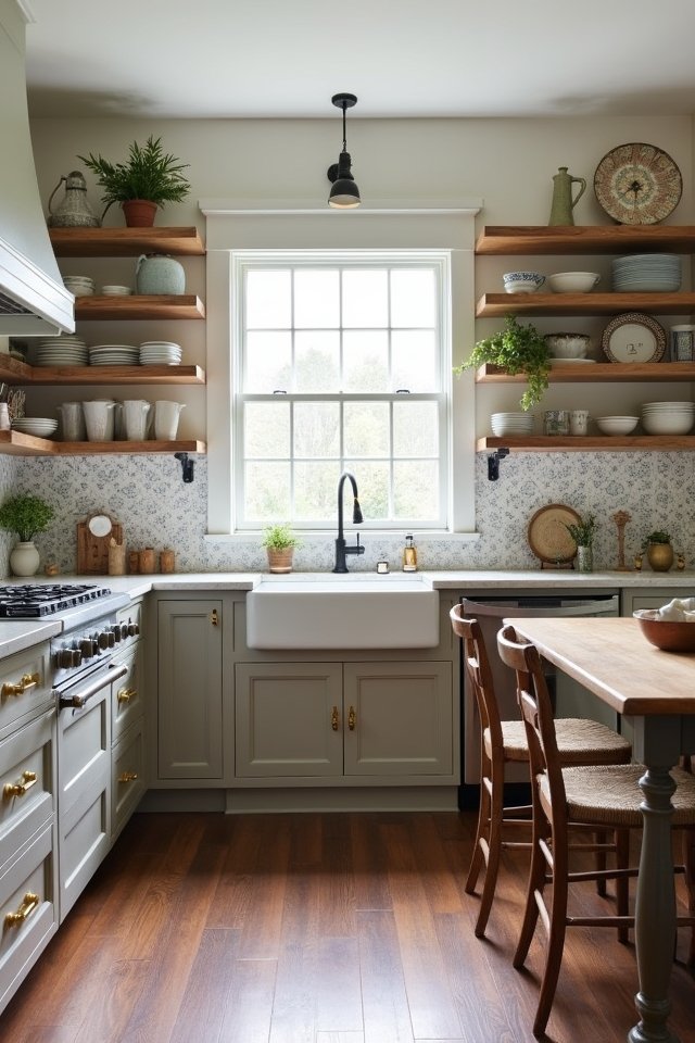 vintage charm in kitchens
