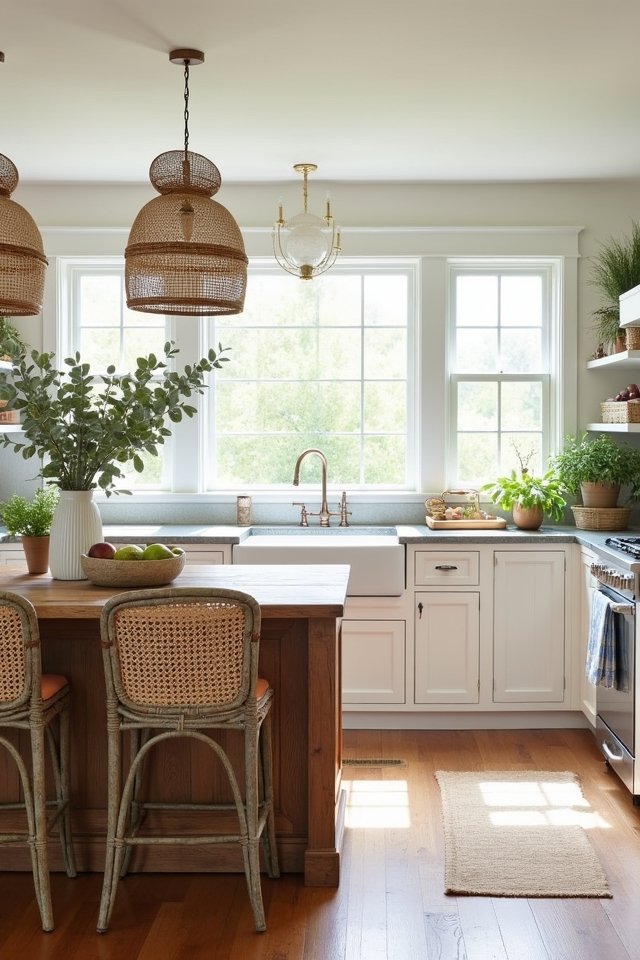 vintage charm meets coastal warmth