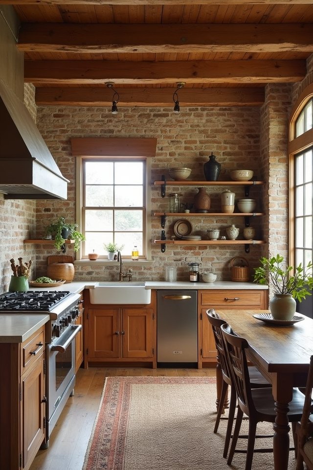 vintage charm with reclaimed materials