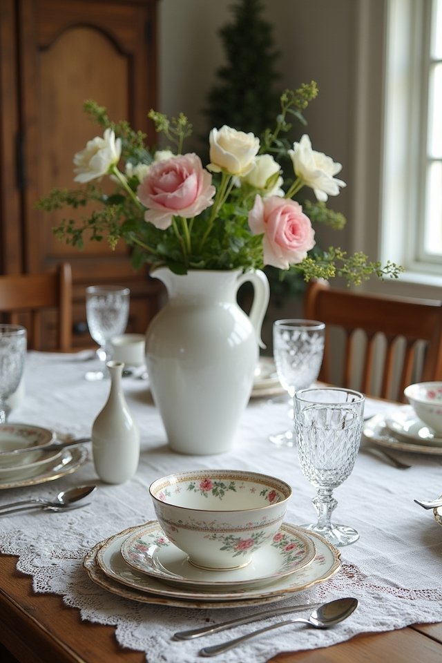 vintage china display ideas