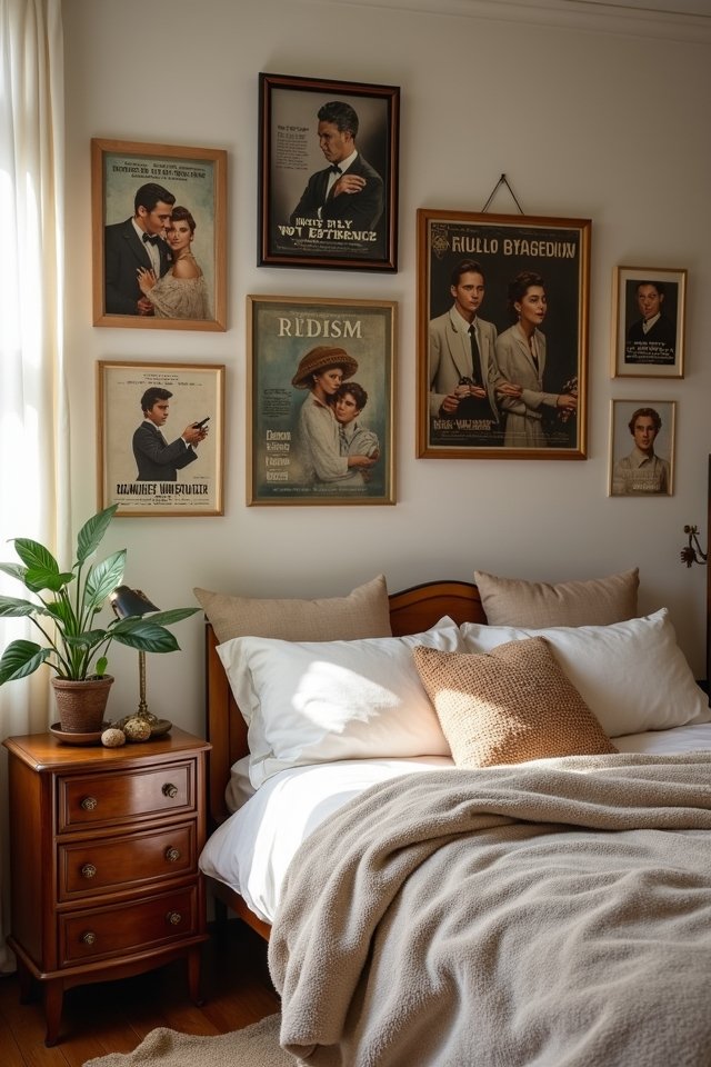 vintage cinematic wall decor