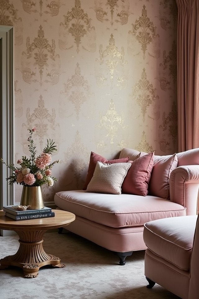 vintage damask design elegance