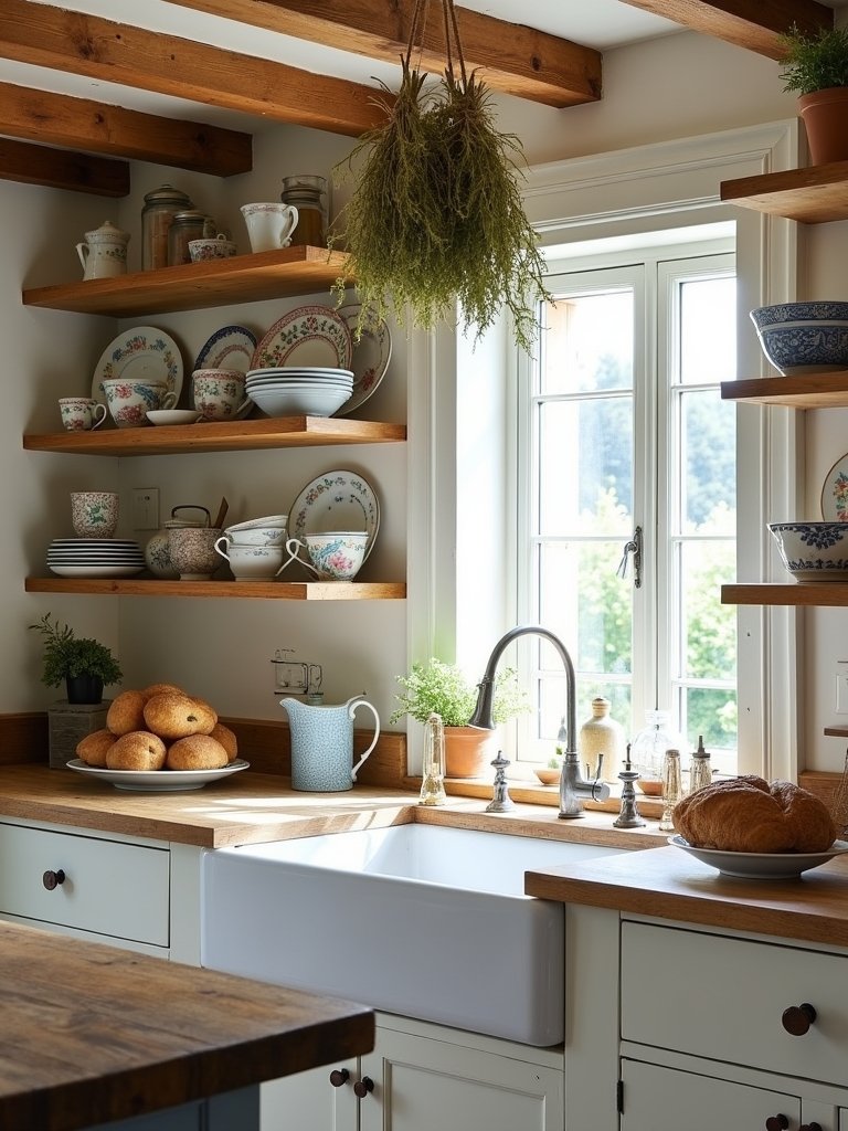 vintage dishware sparks joy