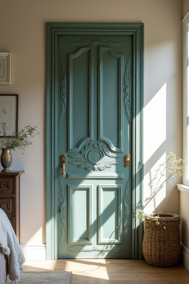 vintage doors enhance elegance