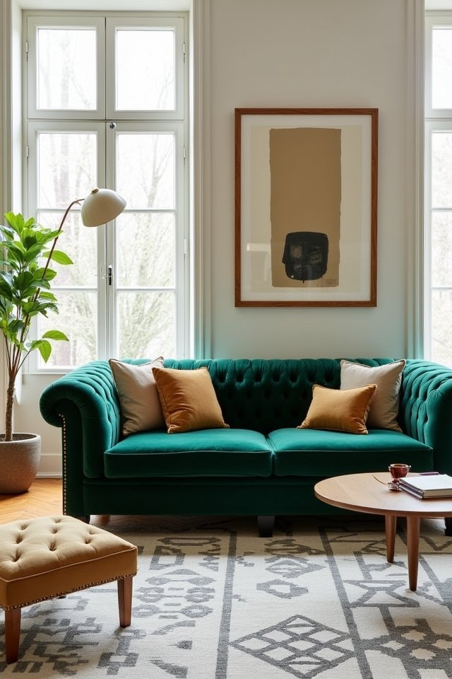 vintage elegance and comfort