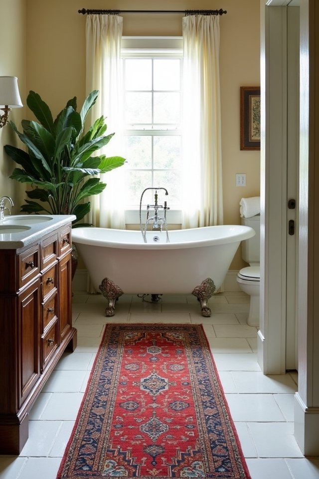 vintage elegance for bathrooms