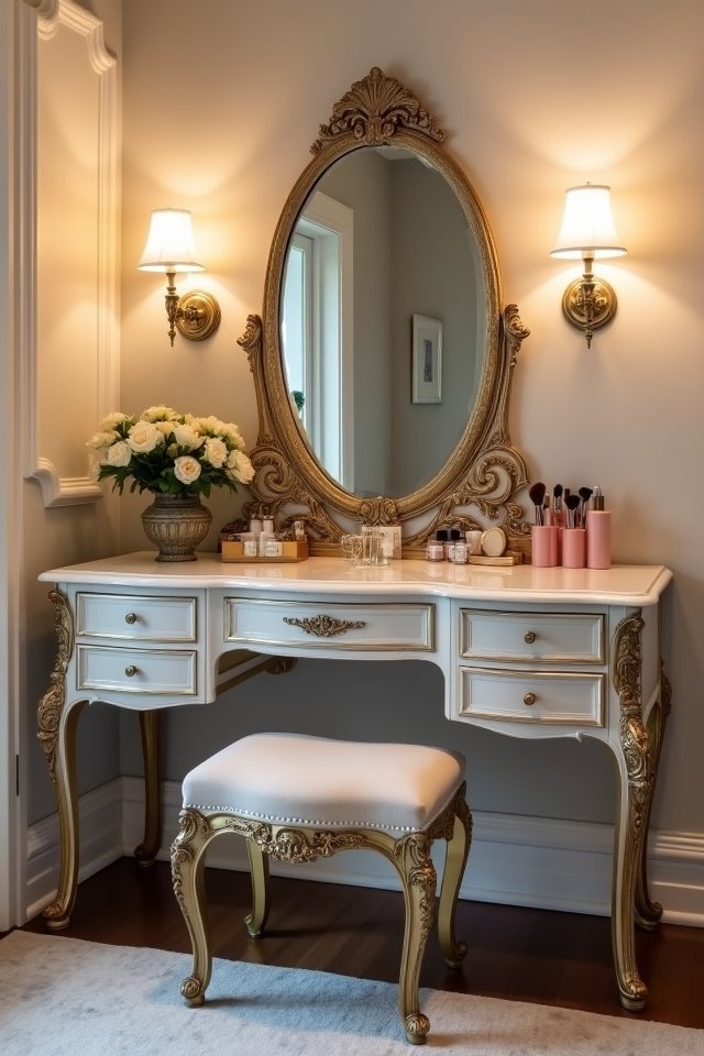 vintage elegance with lighting