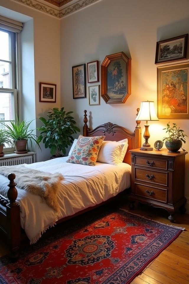 vintage elements enhance decor