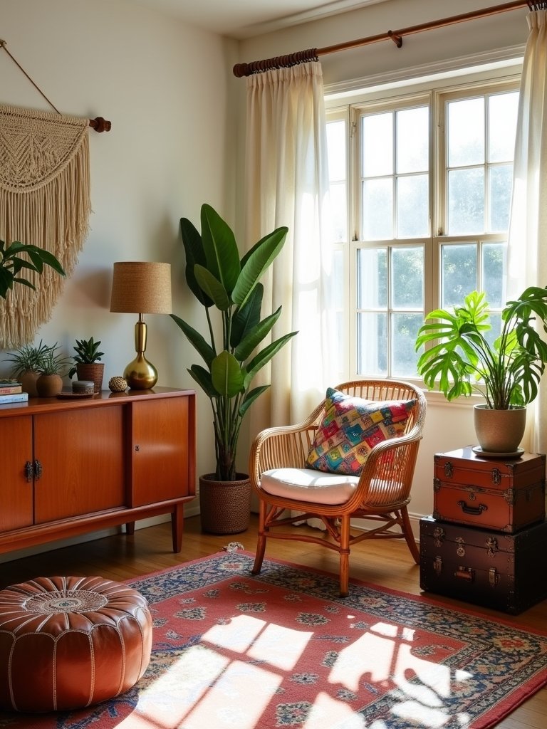 vintage finds enhance atmosphere