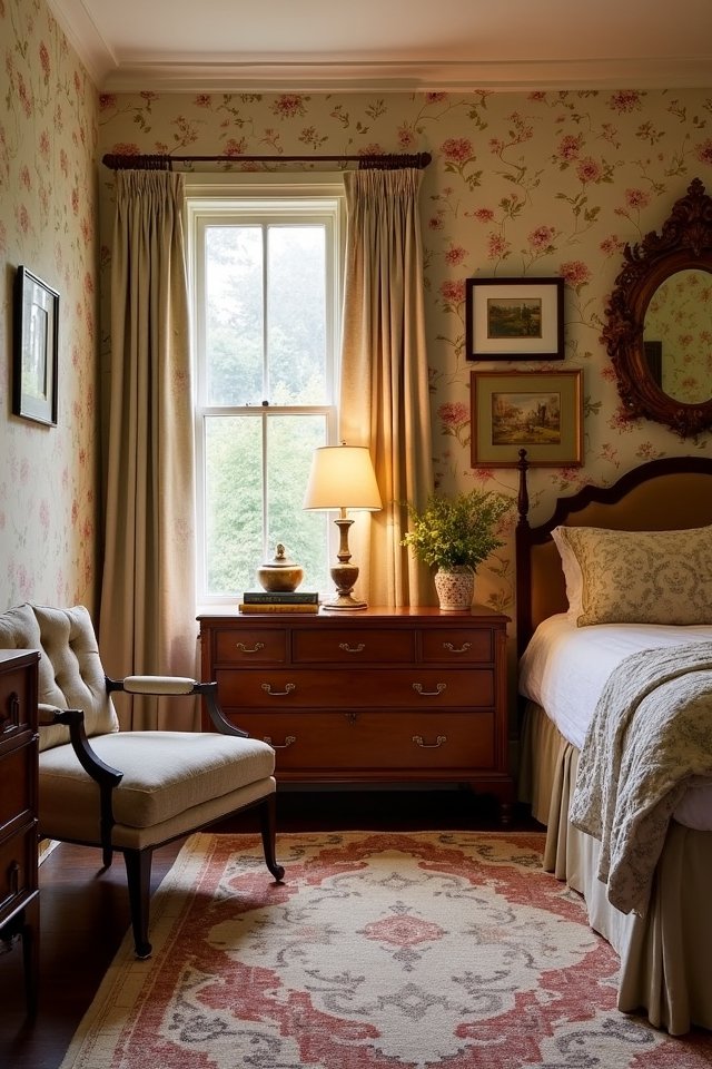 vintage floral decor inspiration