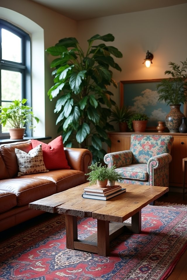 vintage furniture adds charm