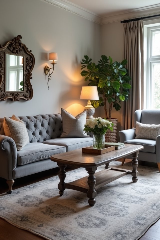 vintage gray furniture treasures